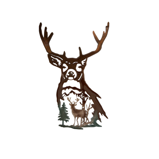 Deer hanging wall decor