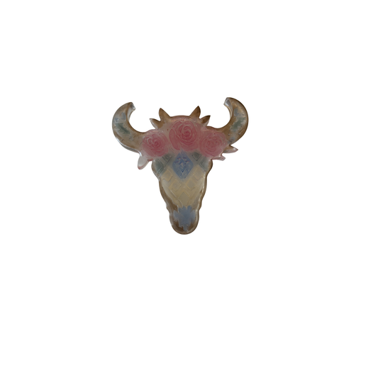 Beautiful Resin Cow Horn