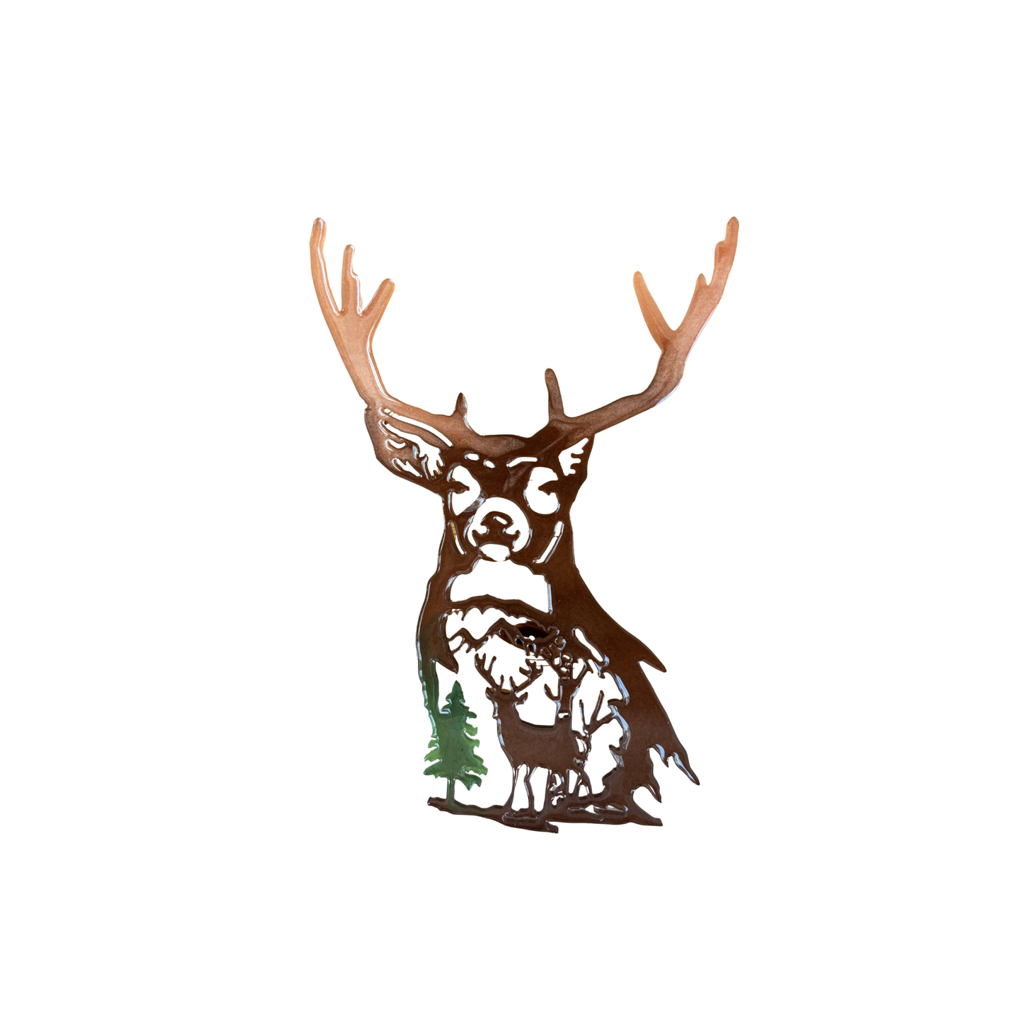Deer hanging wall decor
