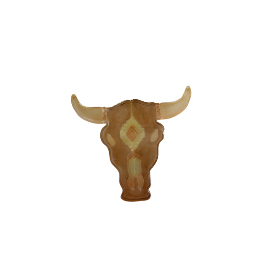 Longhorn Resin Cow