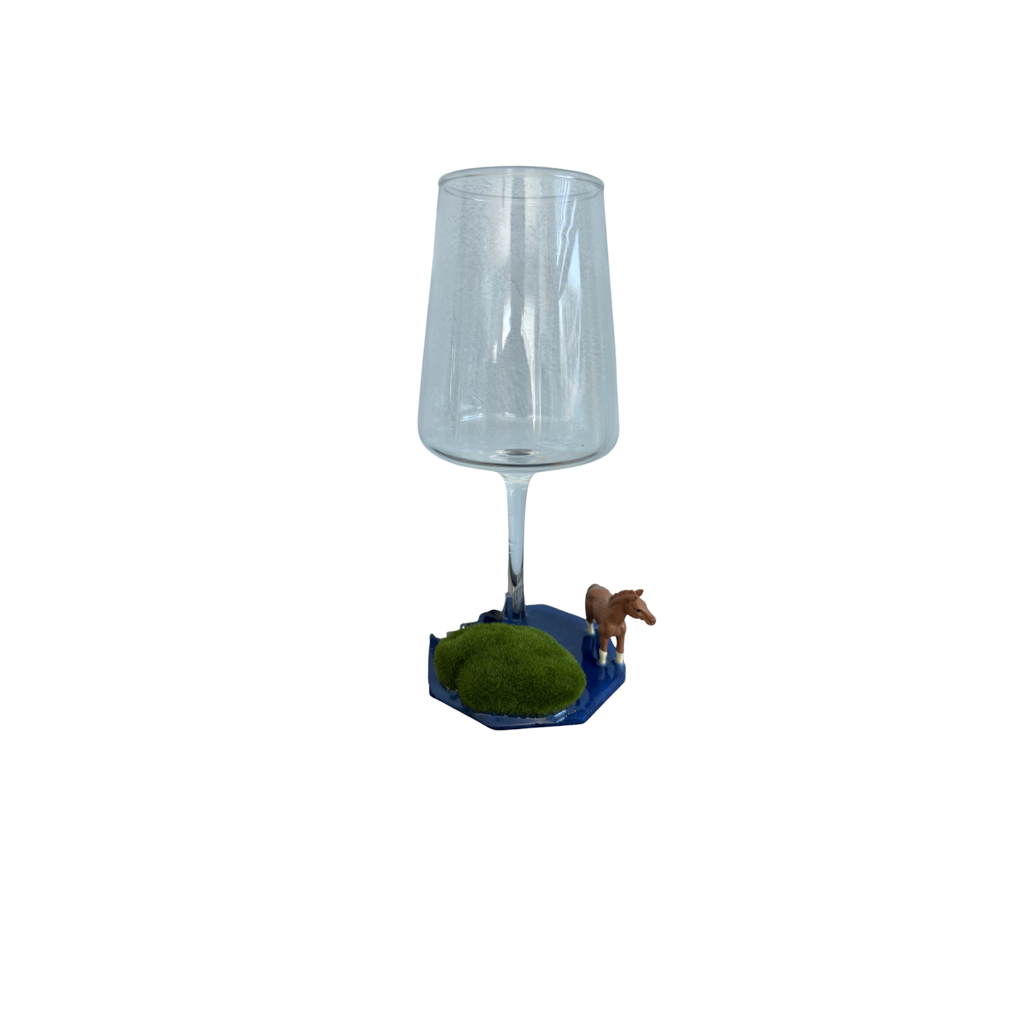 Farm Themed Wine Glass