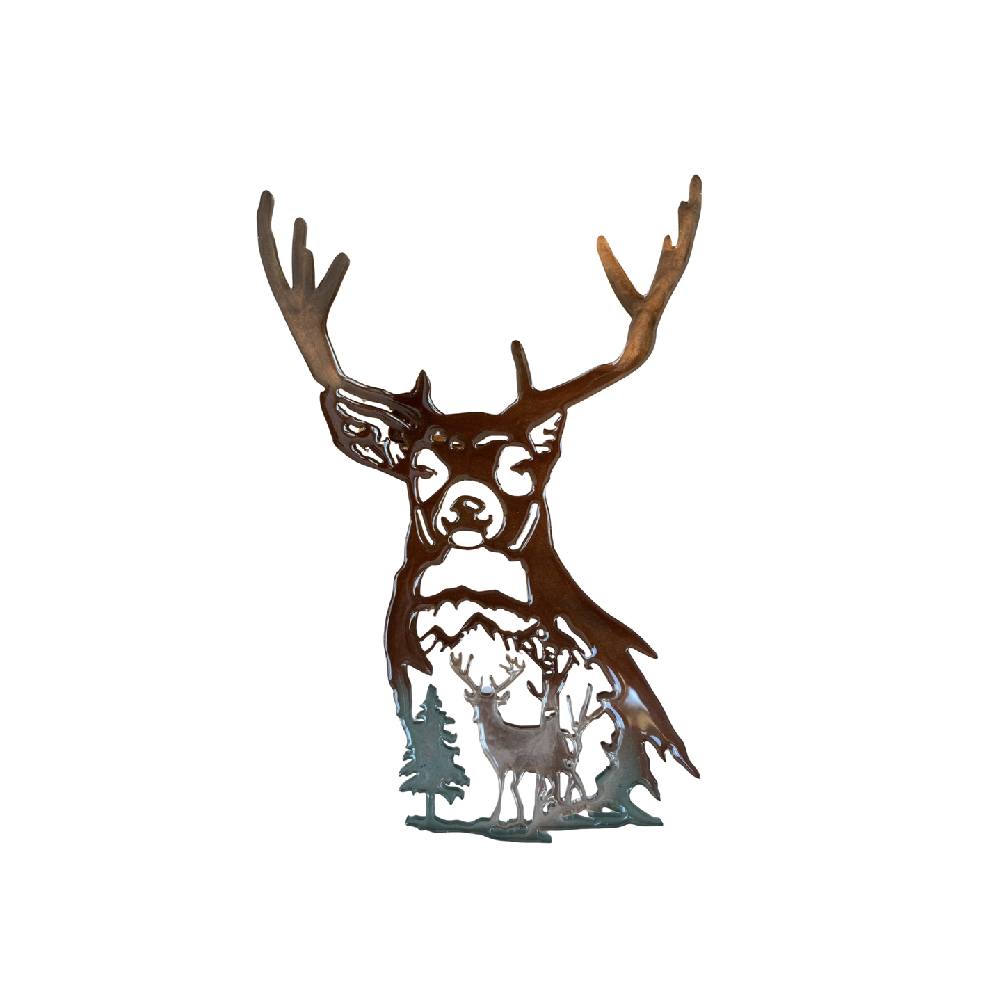 Deer hanging wall decor