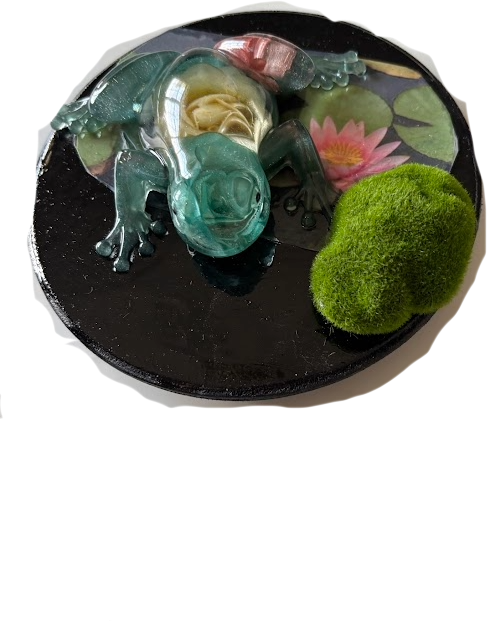 Frog on a Lilly Pad that Spins